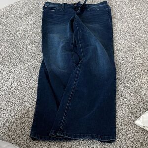 Simply Vera Vera Wang Dark Blue Relaxed Jeans
